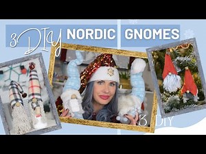 3 Ways To DIY Nordic Gnomes
