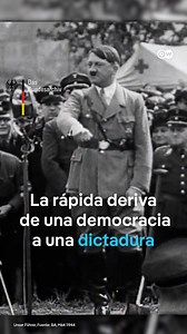 ¿Con qué rapidez puede desmoronarse una democracia? La historia alemana ilustra lo rápido que una democracia puede llegar a convertirse en una dictadura. Repasamos los vertiginosos acontecimientos sucedidos en Alemania en el año 1933. #dwmagacines #dwhistoryandculture #DwCulture #hitler #holocausto #historia #democracia #dictadura | DW Español