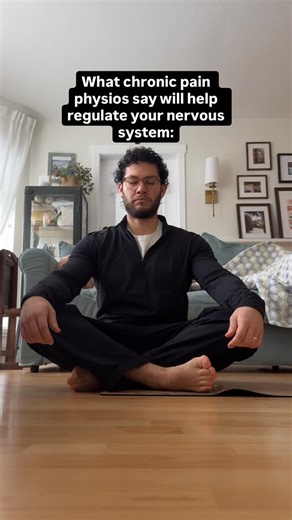 Renzo Carbonel | Physical Therapist on Instagram: "Don’t get me wrong, parasympathetic breathing techniques ABSOLUTELY help wind down an overly sympathetic state, but they do not improve your nervous system’s guarding and protective responses to load. Loading sensitive areas safely in a controlled environment will do far more to regulate your nervous system than any breathing technique ever could, ESPECIALLY when you layer a breathing technique with movement to get the benefits of both. The easi