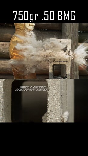 Ballistic High-Speed | Ballistic Testing Concrete Blocks in Ultra High-Speed! Full video on YouTube #ballistics #slowmotion | Instagram