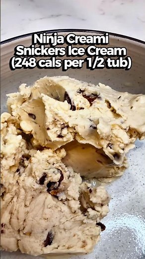 Ninja Creami Snickers Ice Cream 🍨