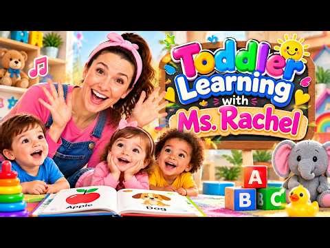 Learn To Talk With Ms Rachel! Preschool Songs & Nursery Rhymes For Babies