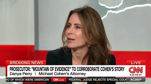 3.7K views · 52 reactions | Michael Cohen’s lawyer Danya Perry discusses the closing arguments in Donald Trump’s hush money trial, and how both the defense and prosecution have talked about her client's credibility. | Anderson Cooper 360 | Facebook