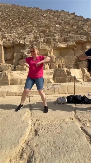 ✨ Unforgettable Moments in Cairo! 🇪🇬💃🕺Today’s tour at the Pyramids and the Grand Egyptian Museum was full of joy, great energy, and even some dancing!I had such an amazing time with my wonderful guests — thank you for bringing so much positivity to the day. 🙌❤️Moments like these make every tour special. Thanks Kirolos for editing! #EgyptVibes #PyramidsTour #CairoAdventure #TravelMoments #VisitEgypt#ÄgyptenReise #KairoErleben #PyramidenTour #ReiseMomente #UrlaubInÄgypten | EgyTour with Bisho