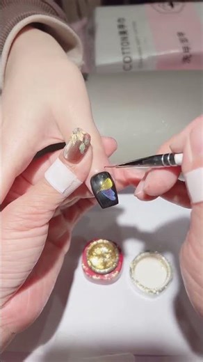 Colorful Feast: Double Light Butterfly Manicure Tutorial