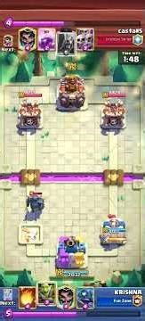 1 Wrong Misplacement and...? Zoned Out? Part2 #clashroyale