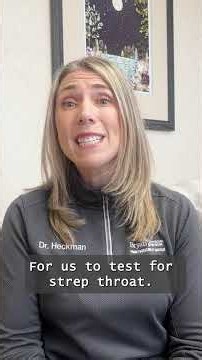 Strep Throat vs Sore Throat | Dr. Jessica Heckman