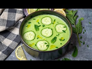 Cold Cucumber Soup
