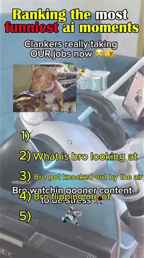 Ranking the most funniest ai moments 😲⚡#ranking #ai #shorts