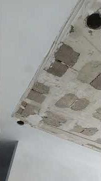 Preliminary details for creating a suspended ceiling or one with indirect perimeter lighting