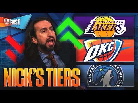 LeBron'’s last chapter, T-Wolves ‘deserve more’, Thunder flirting with history on Nick’s Tiers | FTF