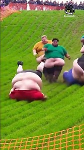 EPIC FAIL:The Craziest Cheese Rolling Race EVER!😂(You Won't Believe the Falls) #trending #viralvideo