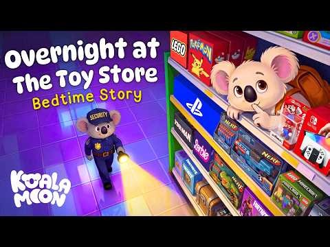 Overnight at the Toy Store 🤫 Sleepy Bedtime Story for Kids 💤 with Koko The Koala