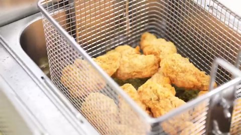 Commercial Deep Fryer 3500W Electric Countertop Fryer 25.4Qt Heavy Duty Large Stainless Steel Deep Fryers with Double Baskets, Lid and High Legs for Restaurant, UL Certified