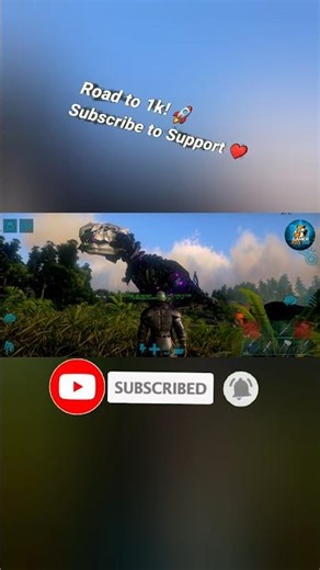 Taming the Iron Monster! 🤖🦖#ARK #TekRexTaming #shorts