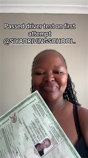 Passed My Driver's Test on the First Attempt!