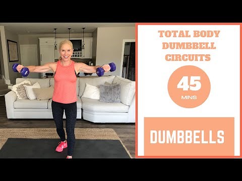 45 Minute Dumbbell Circuit Workout