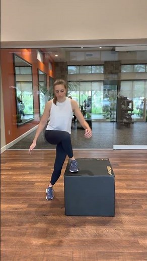 Crossover step up - Fit Family Physical Therapy