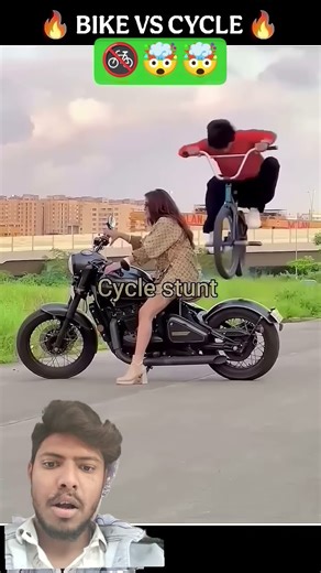 cycle vs motorcycle 🏍️🤯🤯#shorts #viral #video #tranding #shorts #bike #rider