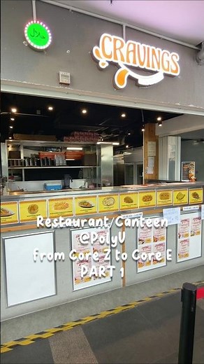 Restaurants/Canteens @ PolyU Part 1 #internationalstudents #lifeinhongkong #polyu