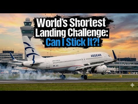 World's Shortest Landing Challenge: Can I Stick It?! - 013