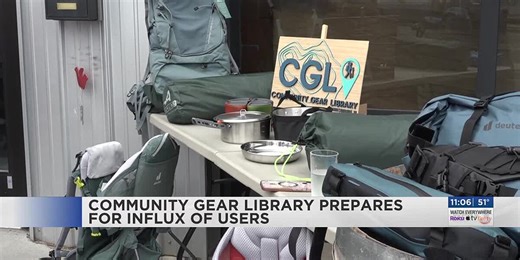 As the weather warms up, Community Gear Library ‘gears up’ for influx of users