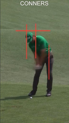 TOP SWING - COREY CONNERS - IRON SLOW MOTION FACE ON ANALYSIS (MASTERS 2023)