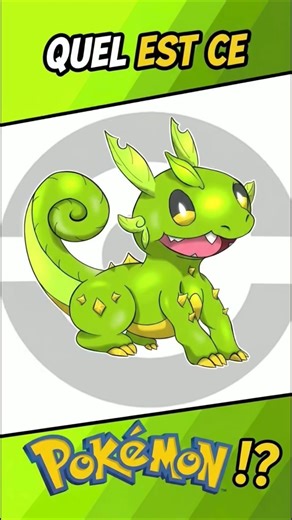 The Grass-type starter Pokémon from my region! 🌱 #pokemon #fakemon #pokemon #starter #starterpoke...