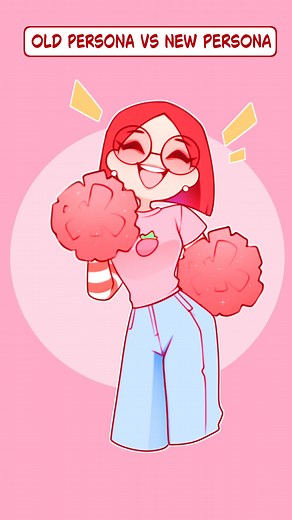 Old vs new 🍓🖤 #art #jitterjuice #animatic #cherryblossomicedtea #artmemes