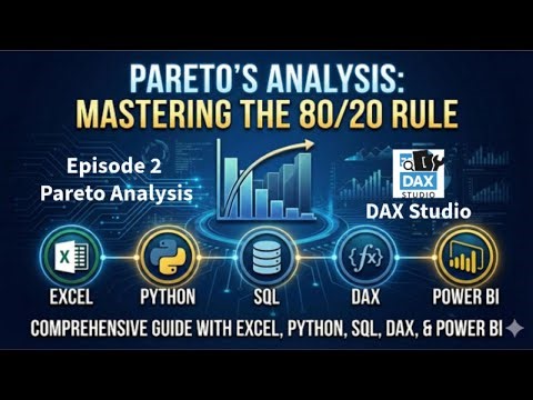 3. How to Master and Apply Pareto Analysis using DAX Studio?