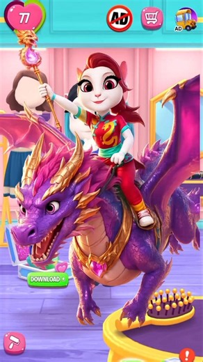 🐲🐉 Angela Becomes the Dragon Queen!