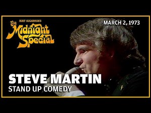 Steve Martin - Stand Up Comedy | The Midnight Special