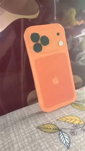 I MADE I PHONE AT HOME 🏠#shortsfeed