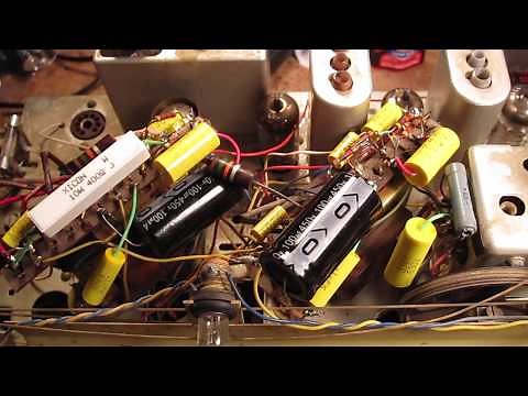 1960 Telefunken Stereo Tube Console repair