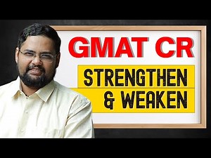 Strengthen & Weaken Questions: How to Build or Break an Argument (Live with Harsha)