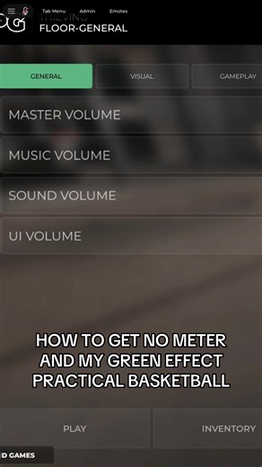 How to Get No Meter and Green Effect in Basketball