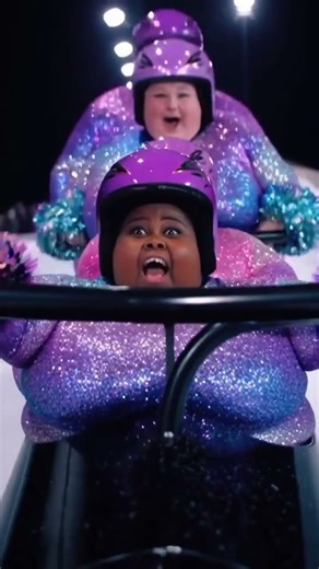 Odd Winter Sports - Sequined Bobsleigh Team