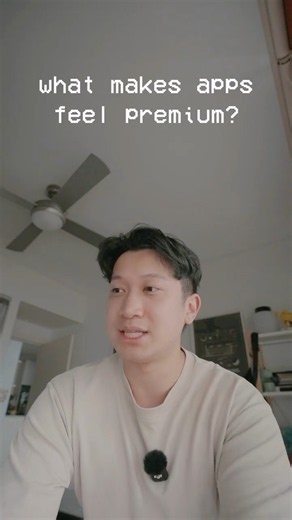 One Thing That Makes an App Feel Expensive