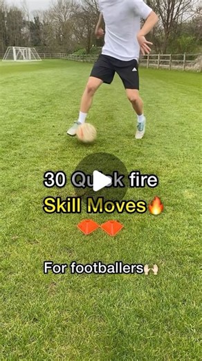 ElevatePerformance on Instagram: "30 Skill moves for footballers to master🔥 Here’s 30 skill moves that you can learn in just 50 seconds!⏰ These are some of the most effective skill moves that you can use to beat a defender 1v1, and your decision on which skill to use should be based on the situation you find yourself in during a match🙌🏻 Before performing these skills in a game, it’s important to take time to practice them in training. If you’ve had thousands and thousands of reps during train