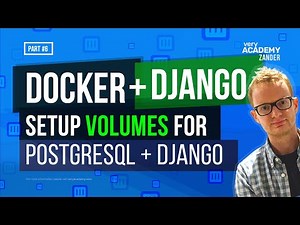 How to create a volume in Docker-Compose for a PostgreSQL database