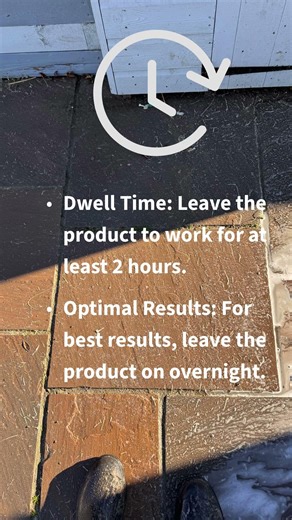 Scrubb Blackspot Remover Review #patio #before&after #cleaning #pressurewashing #diy #blackspot