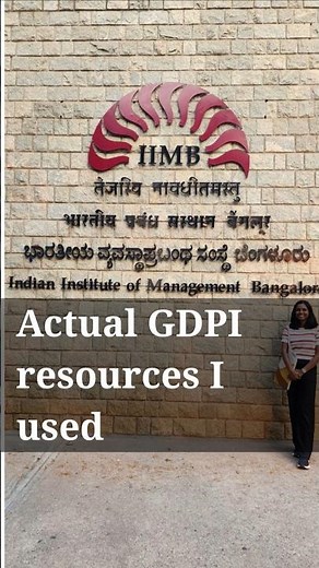 Economical GDPI Prep for interviews #cat2025 #gdpi #interviewprep #resources