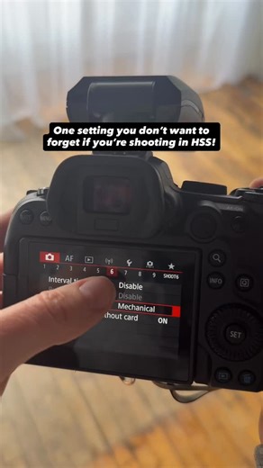 Cedar Falls and Des Moines newborn photographers on Instagram: "Don’t forget to change this setting in your camera if you want to shoot with high speed sync!"