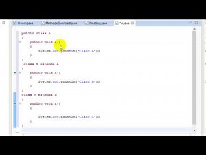 Java Programming Tutorial-28- Multiple Inheritance Program