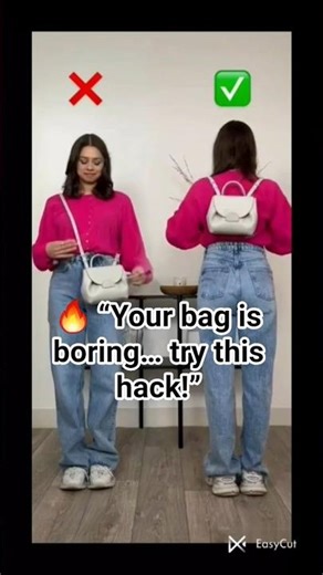 DIY Bag Hacks to Upgrade Your Style #shorts #baghack #mostviral