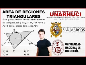 SEMANA 23 ÁREA DE REGIONES TRIANGULARES - GEOMETRÍA