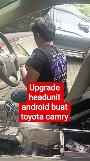 toyota camry pasang haead unit android #headunitandroid #audiomobilmurah