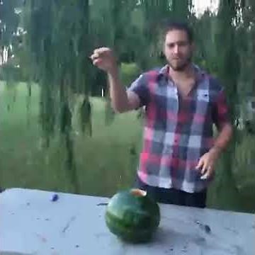 Facebook Live Watermelon Explosion: Summertime Tips with Uncle Rob