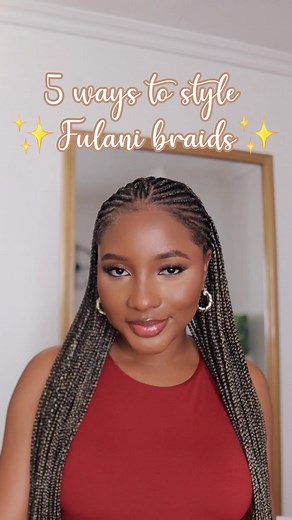 5 Ways to Style Fulani Braids: Creative Braided Hairstyles