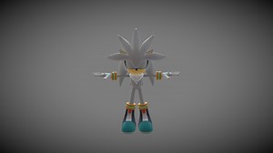 Silver the Hedgehog (Sonic '06) - Download Free 3D model by Bazzaaaa7